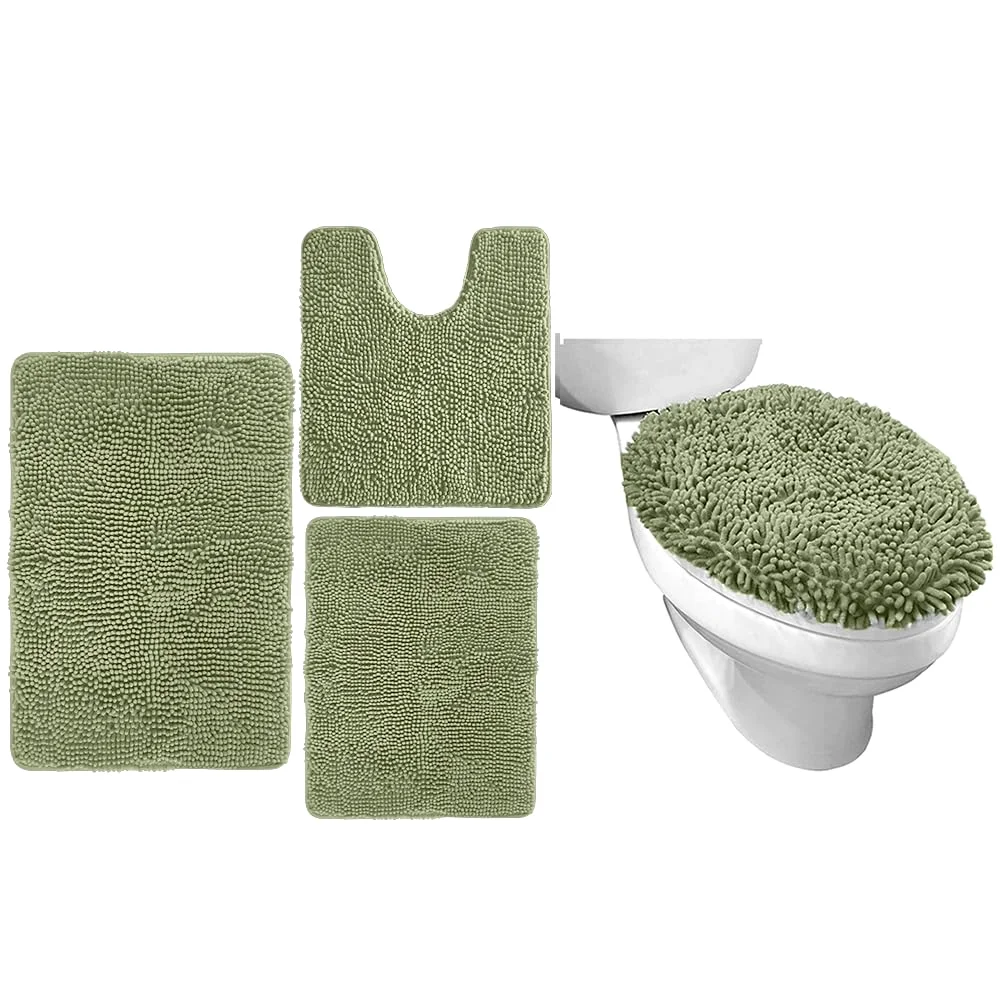 Bath Rug, 30x20 in, Green