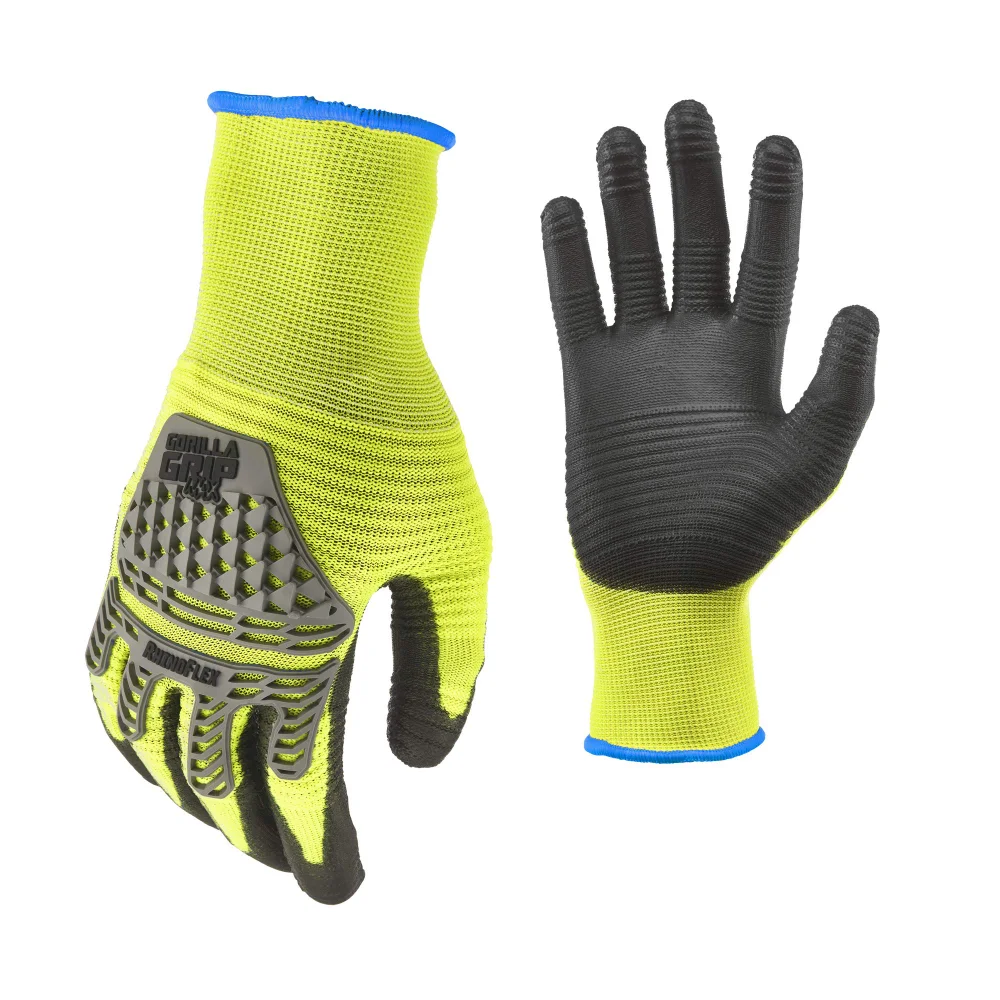 Max Rhinoflex High Vis Work, Large, Black