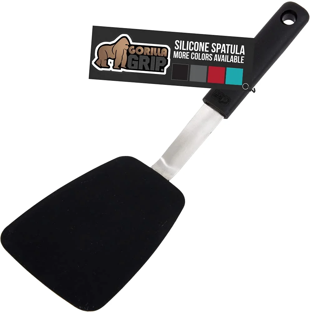 Patented Nonstick Spatula, 11.6x3 in, Black