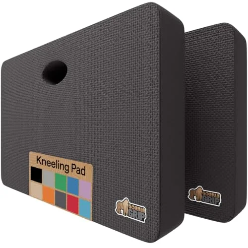 Extra Thick Kneeling Pad, 17.5x11 in, Charcoal