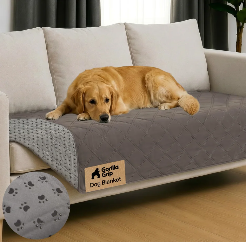 Waterproof Dog Blanket, 50x40 in, Charcoal