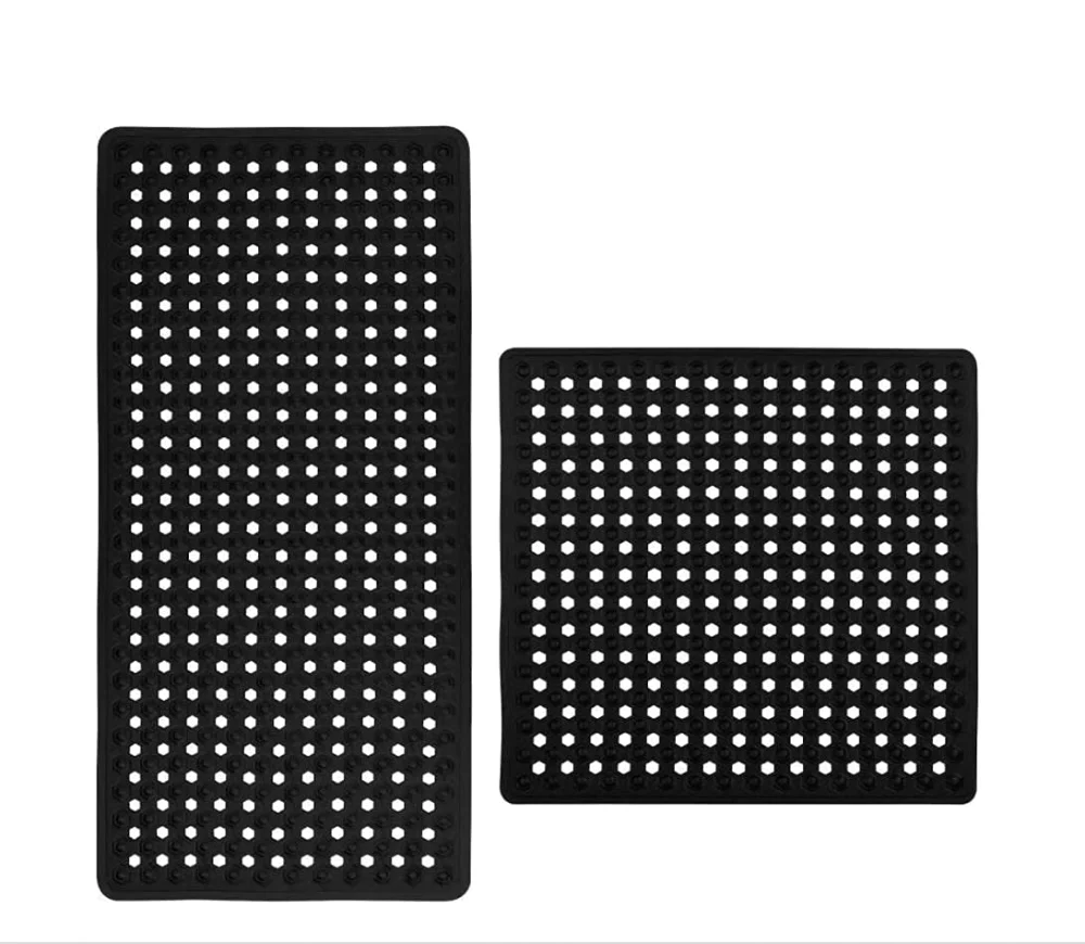 Black Bath Mat 35x16 &, 35x16 in