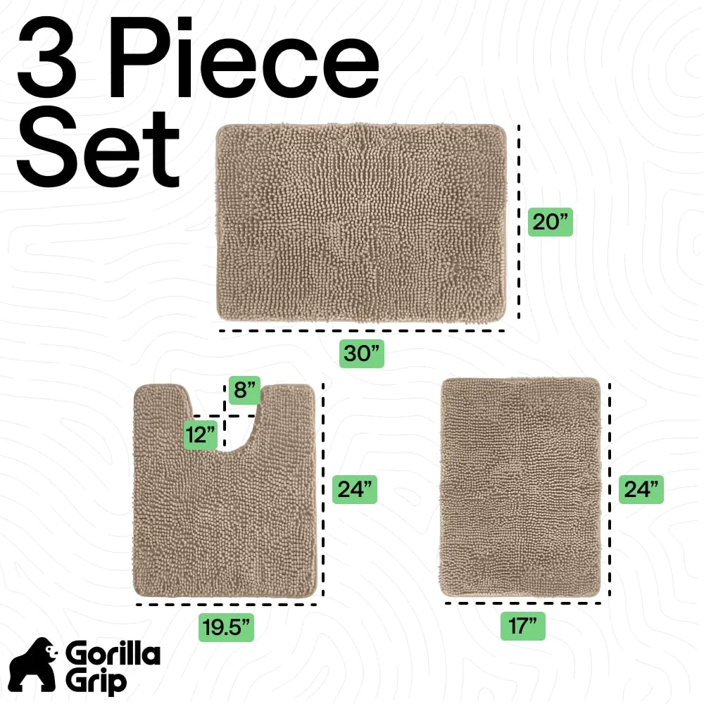 Bath Rug, 30x20 in, Beige