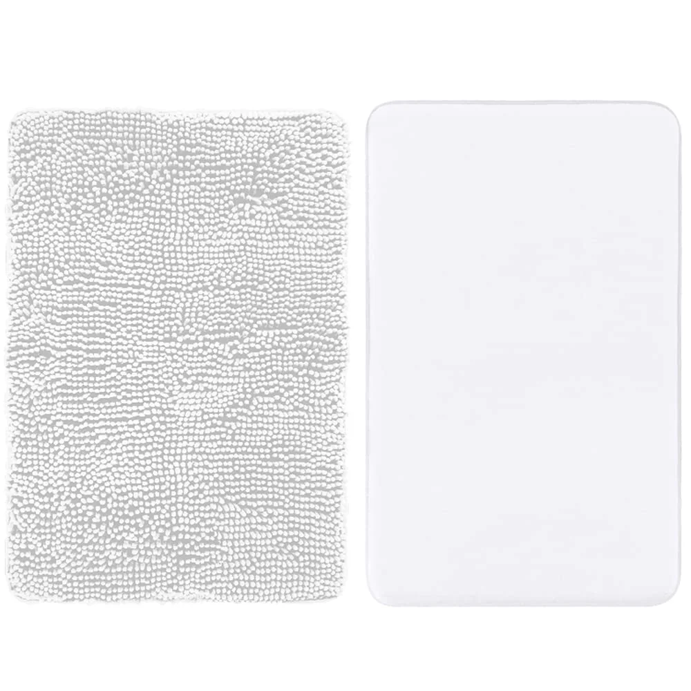 Bath Rug, 24x17 in, White