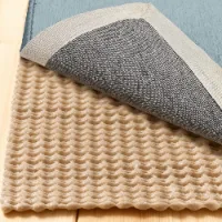 Premium Dual Sided Rug Gripper, 2x3 ft, Beige