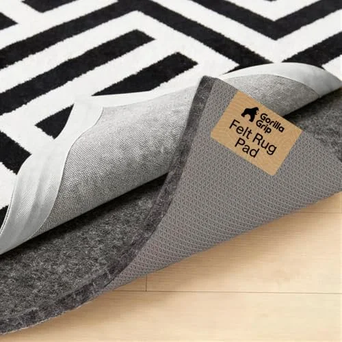 Felt Rug Pad, 2x3 ft, Grey