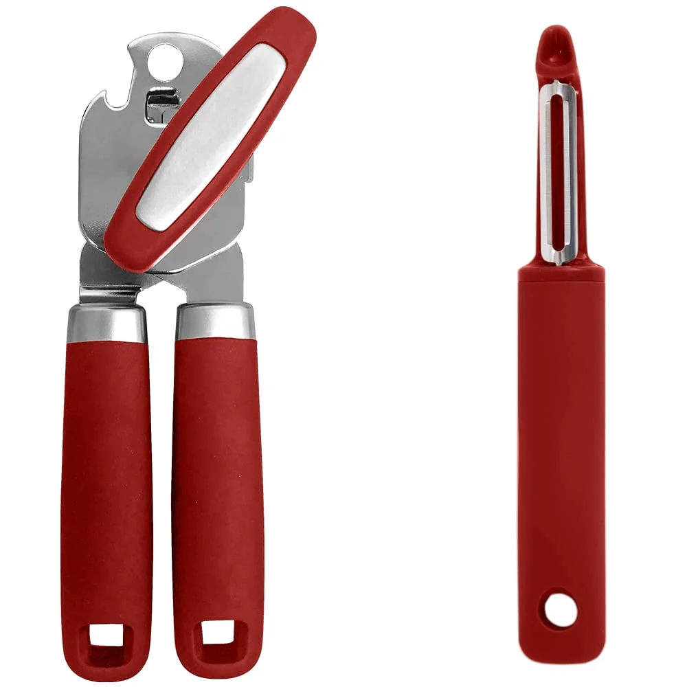 Hand Held Can Opener, X-Large, Red