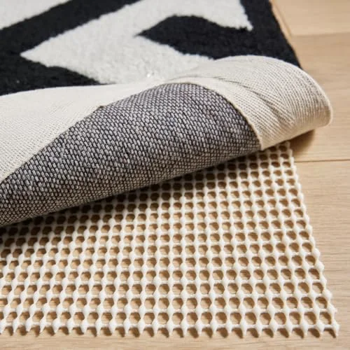 Slip Resistant Rug Gripper Pad, 2x3 ft, Cream