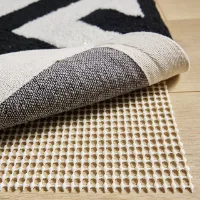 Slip Resistant Rug Pad, 6x9 ft, Cream