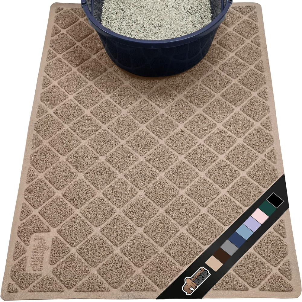 The Original Water Resistant Cat, 35x23 in, Beige