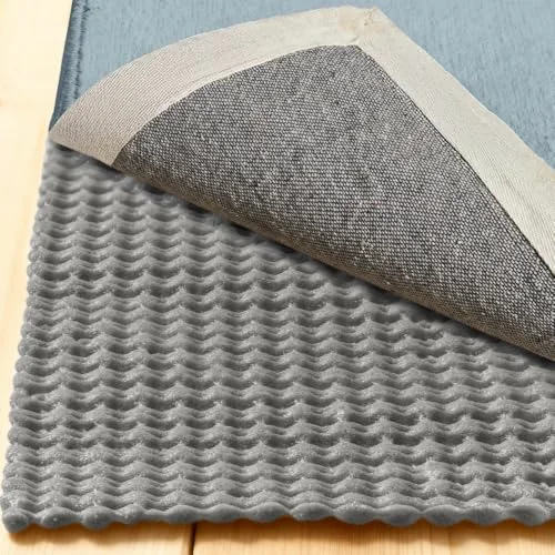 Premium Dual Sided Rug Gripper, 2x3 ft, Grey