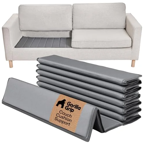 Couch Cushion Support Board, 21.5x78 in, Grey