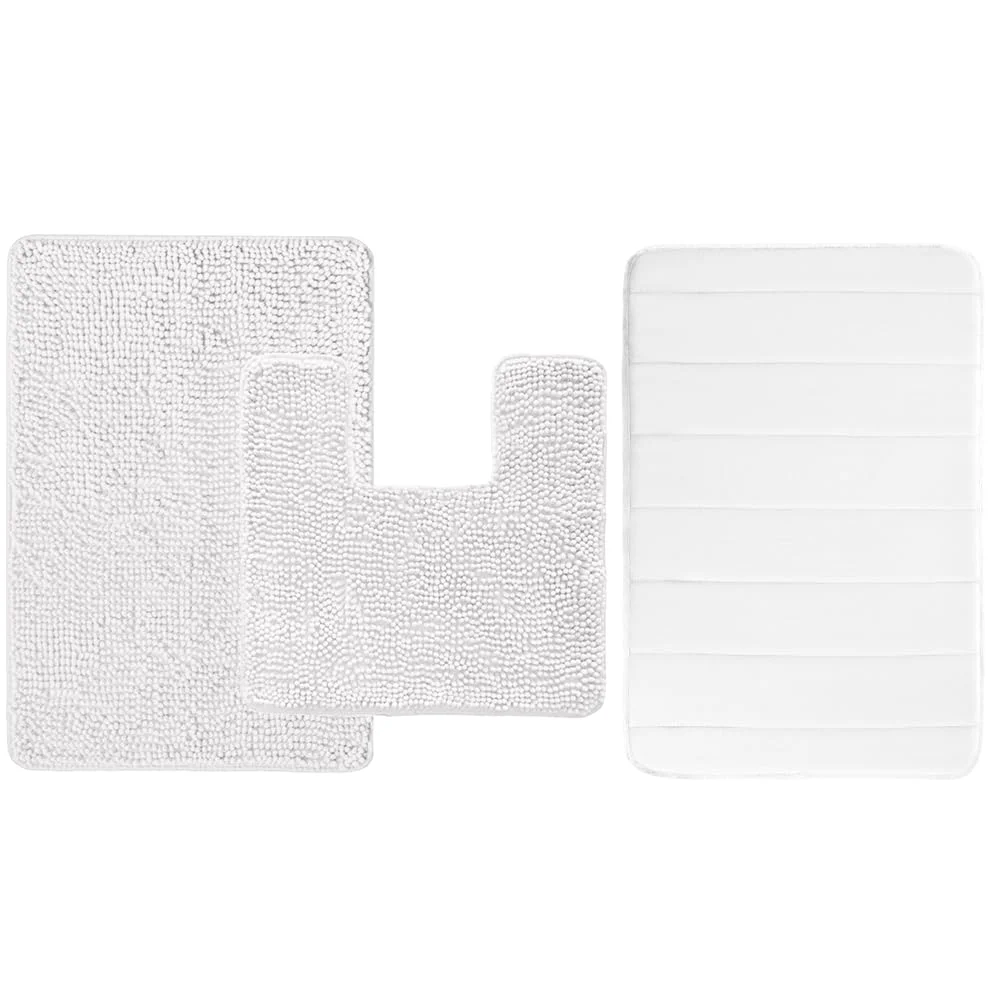 Area Rug, 30x20 in, White