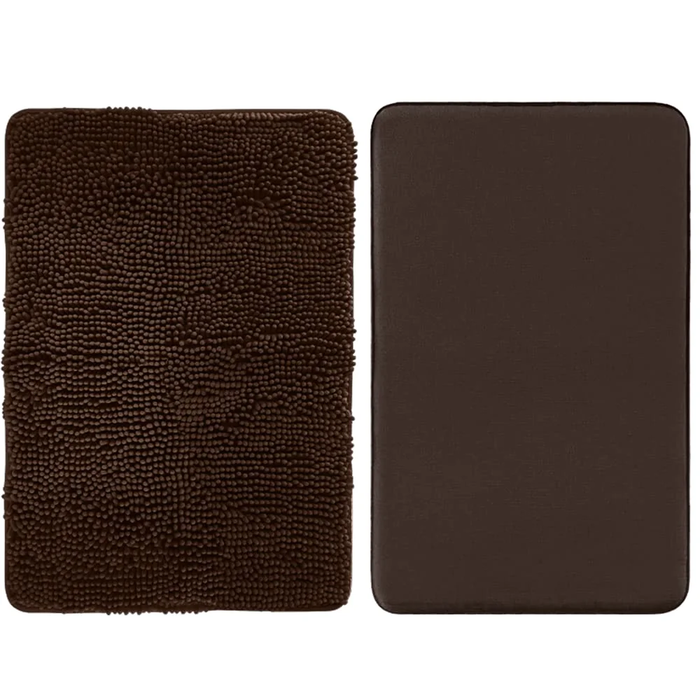 Bath Rug, 30x20 in, Brown